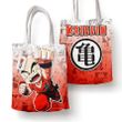 Krillin Tote Bag Anime Manga Personalized Canvas Bags- Gear Otaku