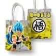 Gogeta Tote Bag Anime Manga Personalized Canvas Bags- Gear Otaku
