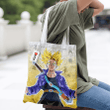 Future Trunks SSJ2 Tote Bag Anime Manga Personalized Canvas Bags- Gear Otaku