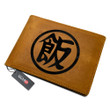 Gohan Symbol Anime Leather Wallet Personalized- Gear Otaku