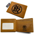 Gohan Symbol Anime Leather Wallet Personalized- Gear Otaku
