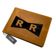 The Red Ribbon Army Symbol Anime Leather Wallet Personalized- Gear Otaku