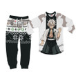 Sanemi Shinazugawa Christmas Pajamas Set Custom Anime Sleepwear