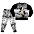 Death the Kid Christmas Pajamas Set Custom Anime Sleepwear