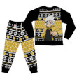 Soul Evans Christmas Pajamas Set Custom Anime Sleepwear