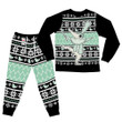 Excalibur Christmas Pajamas Set Custom Anime Sleepwear