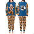 Krillin Pajamas Set Custom Anime Sleepwear