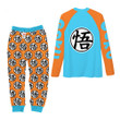 Goku Super Saiyan Blue Pajamas Set Custom Anime Sleepwear