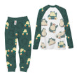 Snorlax Pajamas Set Custom Anime Sleepwear