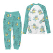 Squirtle Pajamas Set Custom Anime Sleepwear