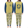 Blue Rose Pajamas Set Custom Anime Sleepwear