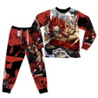 Red Riot Pajamas Set Custom Anime Sleepwear