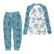 Riolu Pajamas Set Custom Anime Sleepwear
