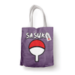 Sasuke Uchiha Tote Bag Anime Personalized Canvas Bags- Gear Otaku