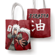 Jiraiya Tote Bag Anime Personalized Canvas Bags- Gear Otaku