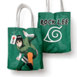 Rock Lee Tote Bag Anime Personalized Canvas Bags- Gear Otaku