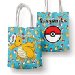 Dragonite Tote Bag Anime Personalized Canvas Bags- Gear Otaku