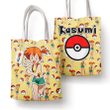 Misty Kasumi Tote Bag Anime Personalized Canvas Bags- Gear Otaku