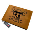 Monkey D. Luffy Anime Symbol Leather Wallet Personalized- Gear Otaku
