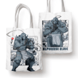 Alphonse Elric Tote Bag Anime Personalized Canvas Bags- Gear Otaku
