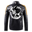 Goku Anime Leather Jacket VA110124301-3-Gear-Otaku