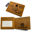 Shikamaru Nara Anime Leather Wallet Personalized- Gear Otaku