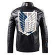 Survey Corps Symbol Anime Leather Jacket VA1101241038-3-Gear-Otaku