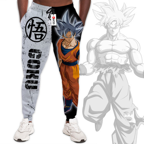Goku Ultra Instinct Jogger Pants Dragon Ball Custom Anime Sweatpants - Gear  Otaku