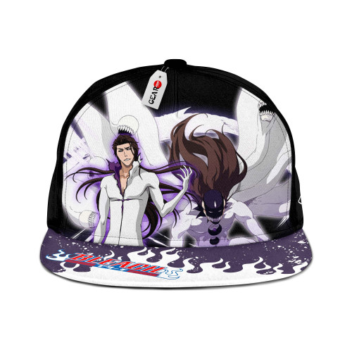 Sosuke Aizen Snapback Hats Custom BL Hat