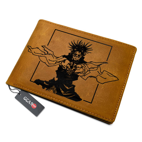 Choso Anime Leather Wallet Personalized