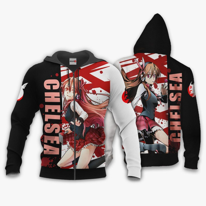 Akame ga Kill Hoodie Shirt Chelsea Anime Zip Jacket GearAnime