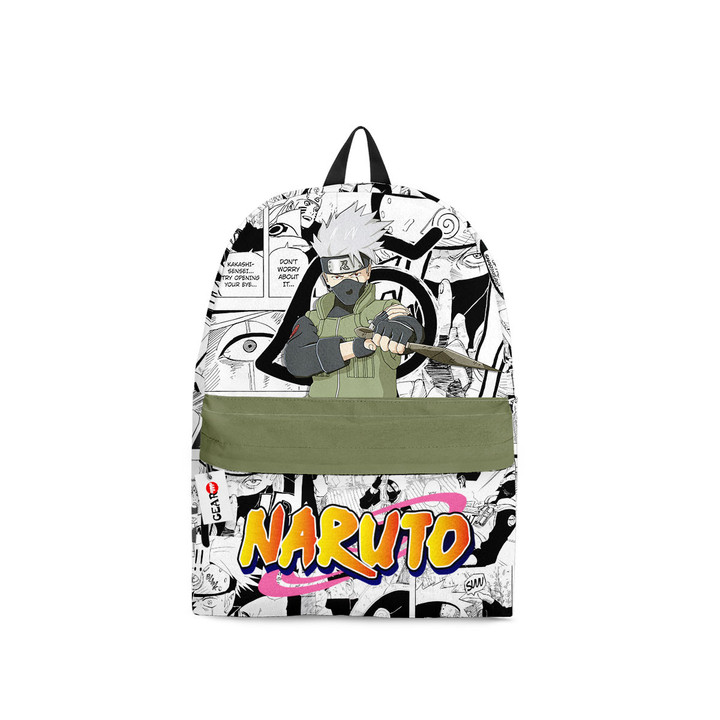 Kakashi Hatake Backpack Custom Naruto Anime Bag Manga Style