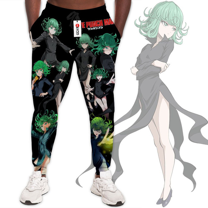 Tatsumaki Sweatpants Custom Anime Jogger Pants Merch