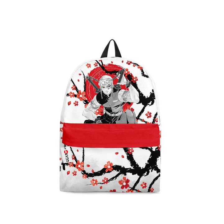 Tengen Uzui Backpack Custom Kimetsu Anime Bag Japan Style