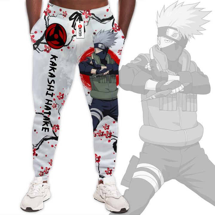 Kakashi Hatake Jogger Pants NRT Anime Sweatpants Custom Merch Japan Style