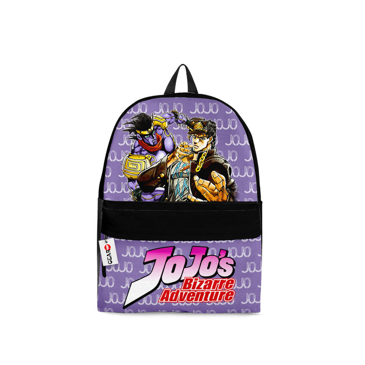 Jotaro Kujo Backpack Custom JJBA Anime Bag For Fans