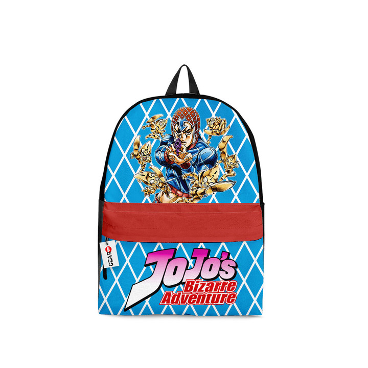 Guido Mista Backpack Custom JJBA Anime Bag For Fans