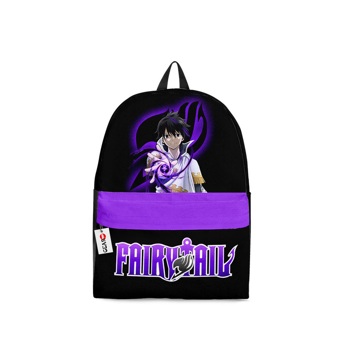 Zeref Backpack Custom Fairy Tail Anime Bag For Fans