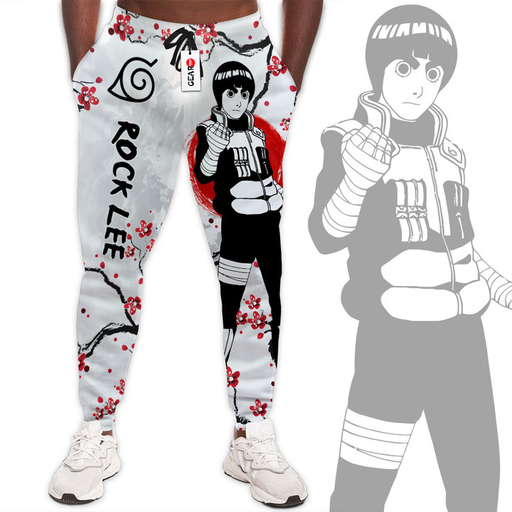Rock Lee Jogger Pants Anime Sweatpants Custom Merch Japan Style