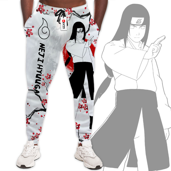Neji Hyuga Jogger Pants Anime Sweatpants Custom Merch Japan Style