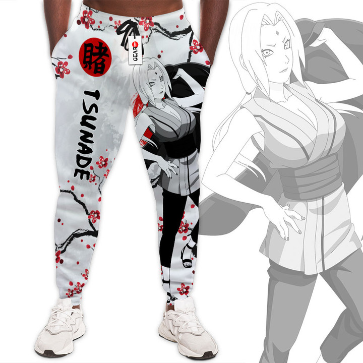 Tsunade Jogger Pants NRT Anime Sweatpants Custom Merch Japan Style