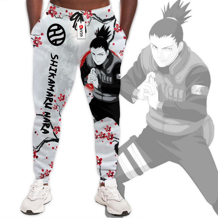 Shikamaru Nara Jogger Pants NRT Anime Sweatpants Custom Merch Japan Style