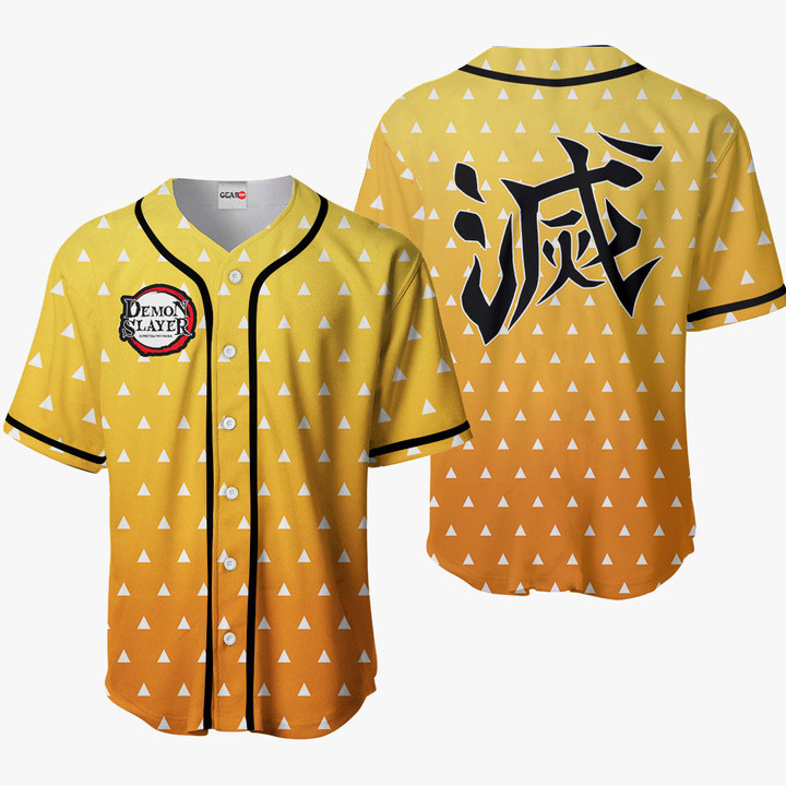 Tanjiro Jersey Shirt Custom Kimetsu Anime Costume Merch Clothes-1-gear otaku