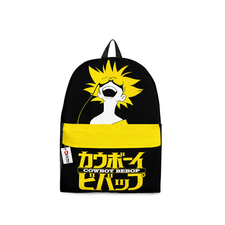 Edward Wong Backpack Custom Anime Cowboy Bebop Bag Retro Style