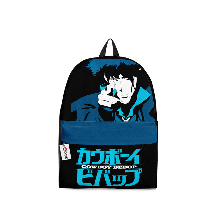 Spike Spiegel Backpack Custom Anime Cowboy Bebop Bag Retro Style