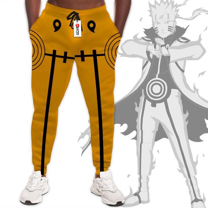 Uzumaki Bijuu Mode Jogger Pants Costume Anime Sweatpants Custom Merch