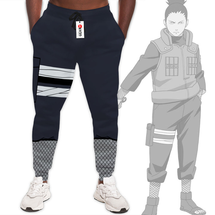 Shikamaru Nara Jogger Pants Costume Anime Sweatpants Custom Merch For Fans