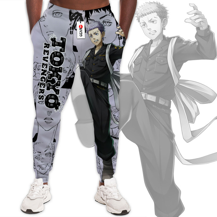 Takashi Mitsuya Jogger Pants Custom Anime Tokyo Revengers Sweatpants Mix Manga