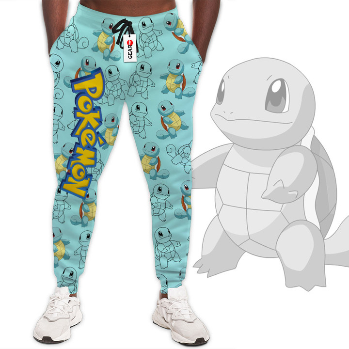 Pokemon Squirtle Jogger Pants Custom Sweatpants
