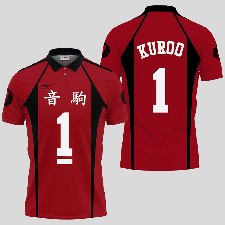 Tadashi Yamaguchi Polo Shirts Haikyuu Custom Anime Merch Clothes Otaku Gift Ideas-1-gear otaku